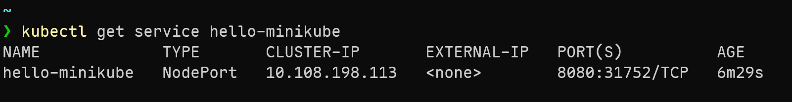 kubectl-get-services